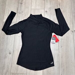 NEW! BCG Women’s Black Training Top Size Medium Activewear mock neck